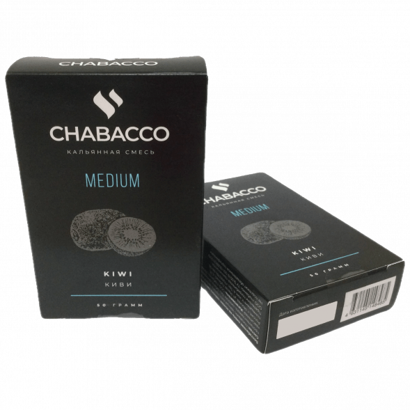Смесь Chabacco MEDIUM - Kiwi (Киви, 50 грамм) купить в Челябинске