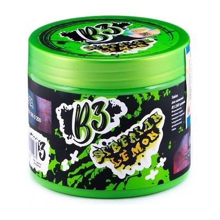 Табак B3 - Siberian Lemon (Сибирский Лимон, 250 грамм) купить в Челябинске