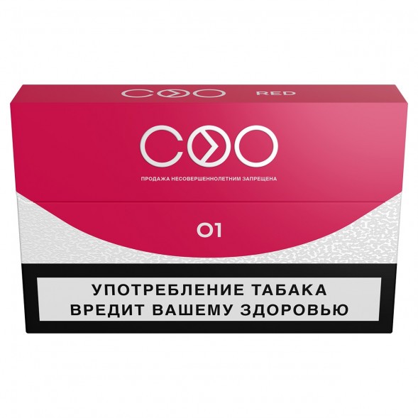 Стики COO - RED (Красный, 10 пачек) купить в Челябинске