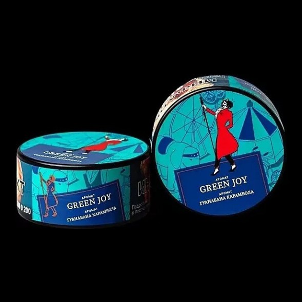 Табак Satyr - Green Joy (Гуанабана Карамбола, 25 грамм) купить в Челябинске