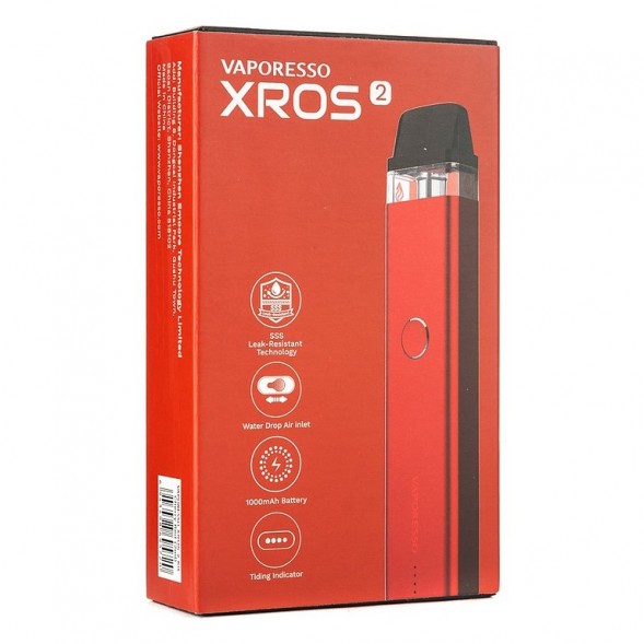 Электронная сигарета Vaporesso XROS 2 - Cherry Red купить в Челябинске