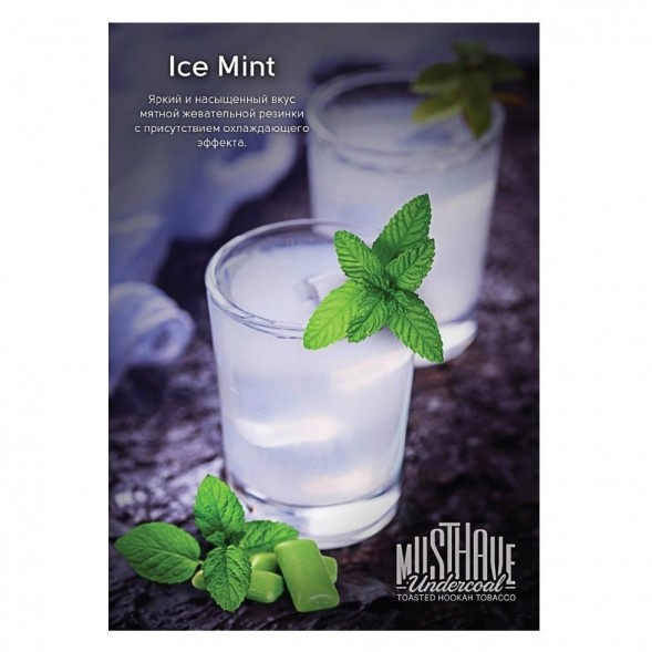 Табак Must Have - Ice Mint (Ледяная Мята, 25 грамм) купить в Челябинске