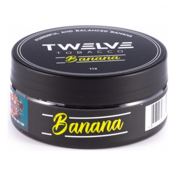 Табак Twelve - Banana (Банан, 100 грамм, Акциз) купить в Челябинске
