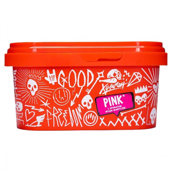 Табак Хулиган - Pink (Ягоды и Мангустин, 200 грамм) купить в Челябинске