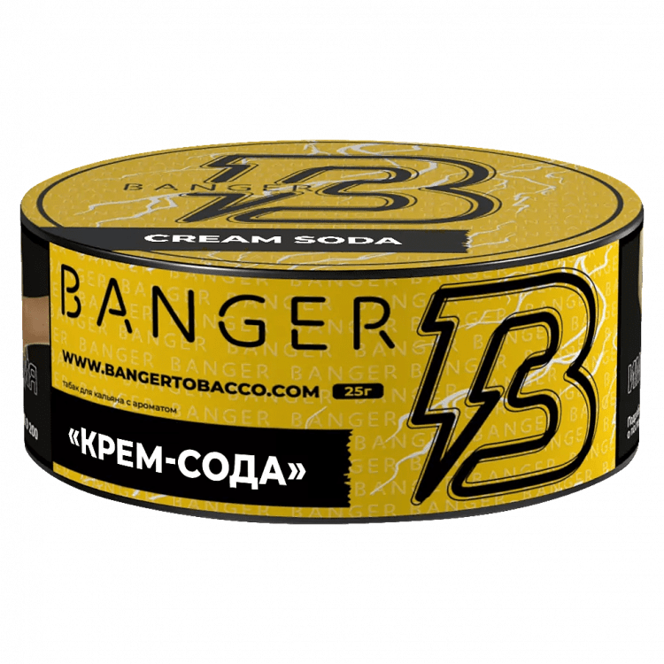 Табак Banger - Cream Soda (Крем-Сода, 25 грамм) купить в Челябинске