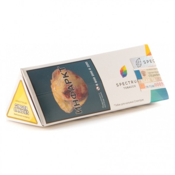 Табак Spectrum - Ginger Candies (Имбирные Конфеты, 100 грамм) купить в Челябинске