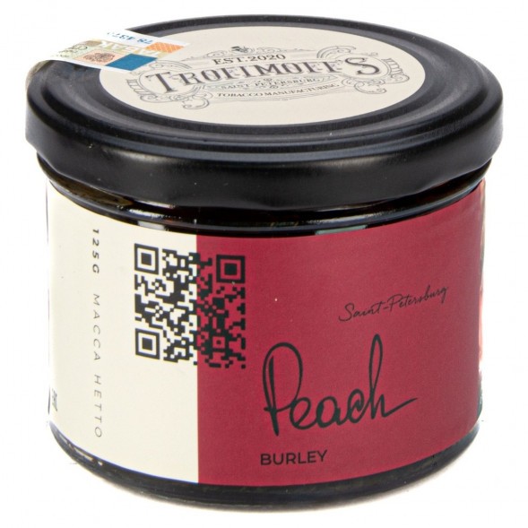 Табак Trofimoff&#039;s Burley - Peach (Персик, 125 грамм) купить в Челябинске