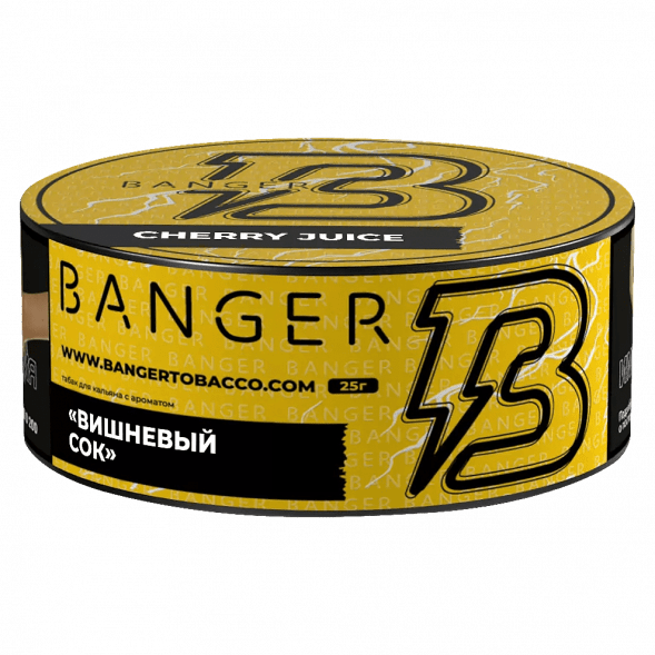 Табак Banger - Cherry Juice (Вишнёвый Сок, 25 грамм) купить в Челябинске
