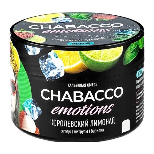 Смесь Chabacco MIX MEDIUM - Royal Lemonade (Королевский Лимонад, 40 грамм) купить в Челябинске