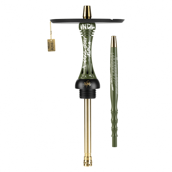 Кальян Alpha Hookah - Model X VNDL Olive (без колбы) купить в Челябинске