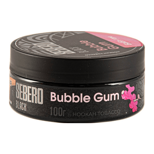 Табак Sebero Black - Bubble Gum (Бабл Гам, 100 грамм) купить в Челябинске