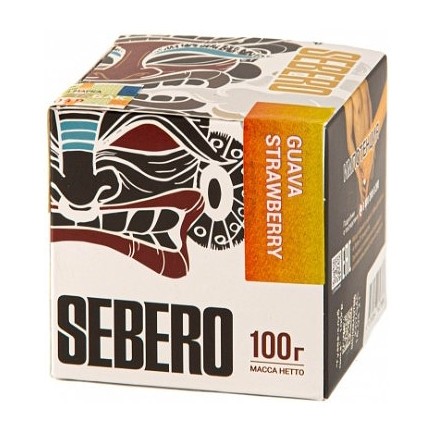 Табак Sebero - Guava Strawberry (Гуава и Клубника, 100 грамм) купить в Челябинске