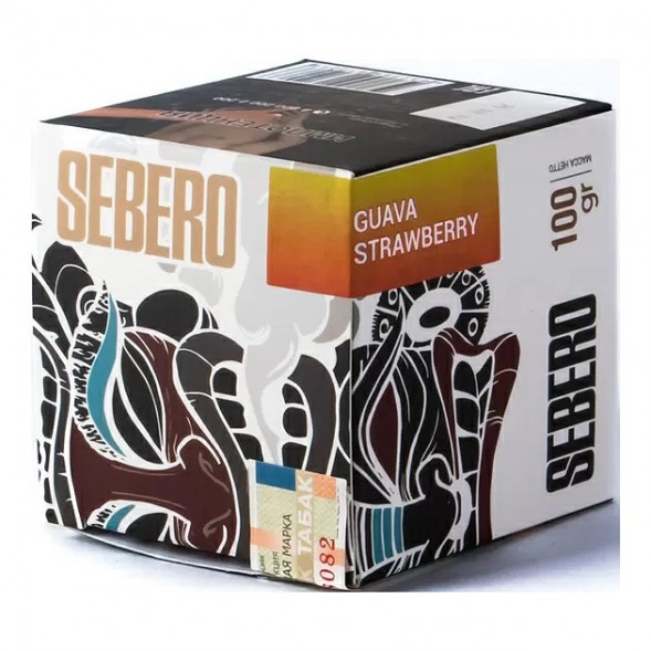 Табак Sebero - Guava Strawberry (Гуава и Клубника, 100 грамм) купить в Челябинске