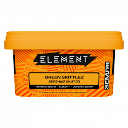 Табак Element Земля - Green Skittlez (Зелёный Скитлз, 200 грамм)