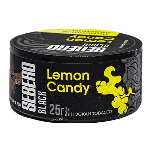 Табак Sebero Black - Lemon Candy (Лимонные Леденцы, 25 грамм) купить в Челябинске