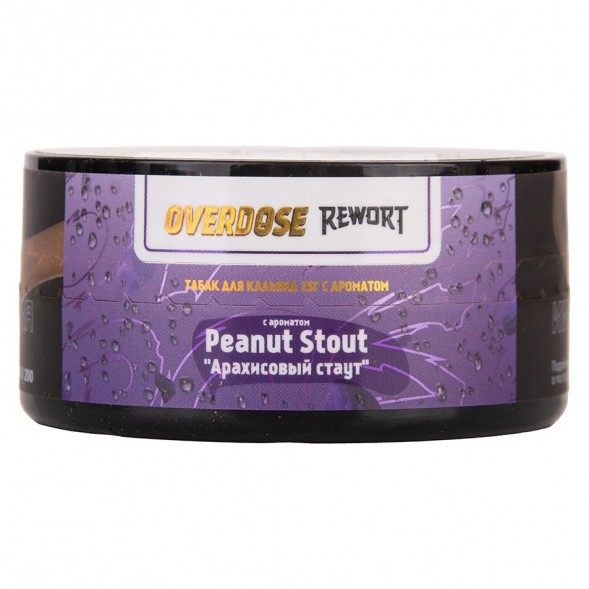 Табак Overdose - Peanut Stout (Арахисовый Стаут, 25 грамм) купить в Челябинске