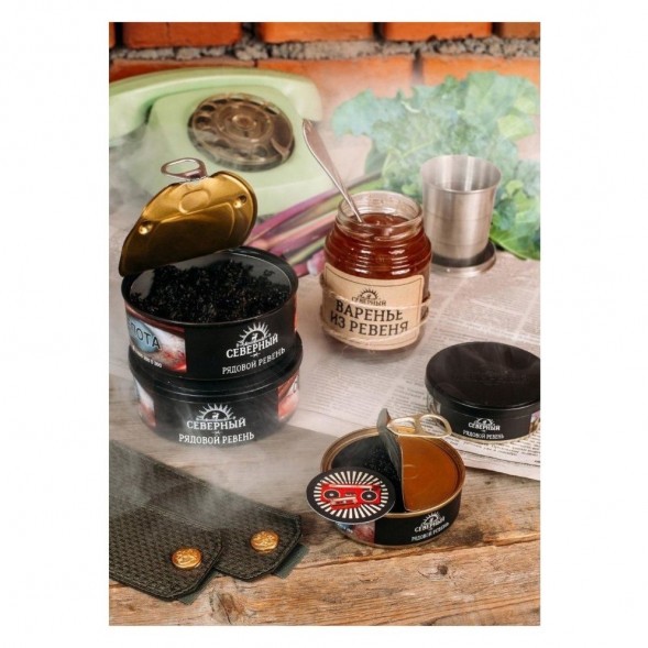 Табак Северный - Рядовой Ревень (40 грамм) купить в Челябинске