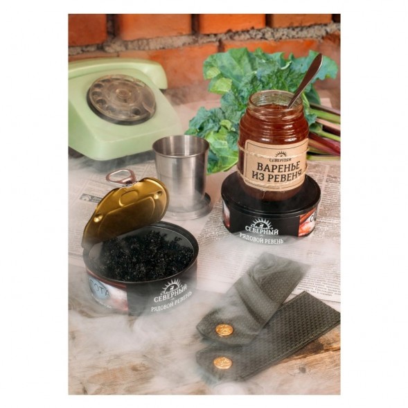 Табак Северный - Рядовой Ревень (40 грамм) купить в Челябинске