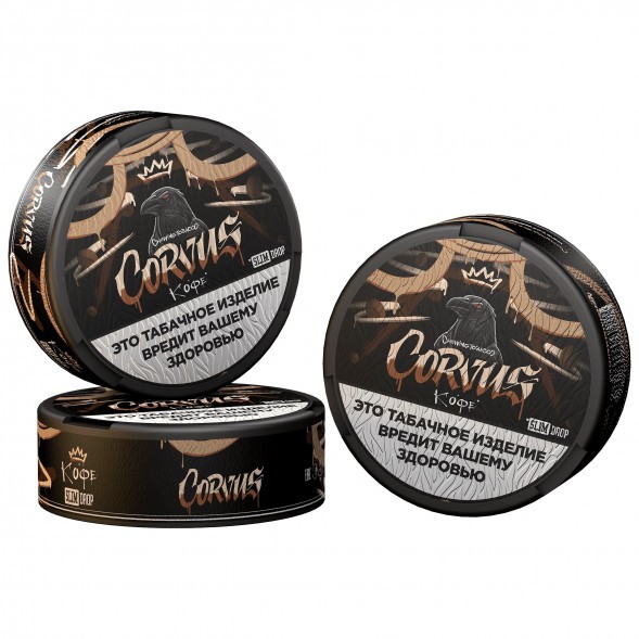 Табак жевательный CORVUS - Coffee Drop SLIM (13 грамм) купить в Челябинске