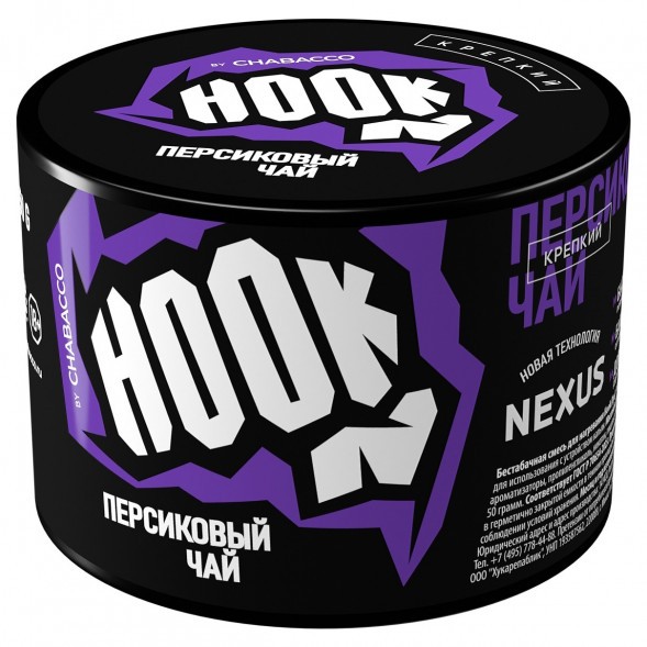 Смесь Hook - Персиковый Чай (40 грамм) купить в Челябинске