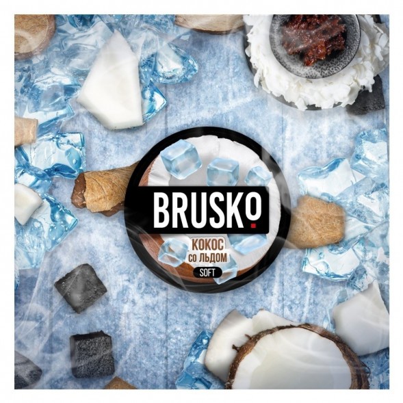 Смесь Brusko Medium - Кокос со Льдом (250 грамм) купить в Челябинске