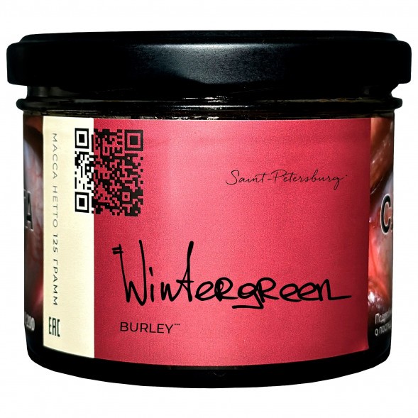 Табак Trofimoff&#039;s Burley - Wintergreen (Мятная Приправа, 125 грамм) купить в Челябинске