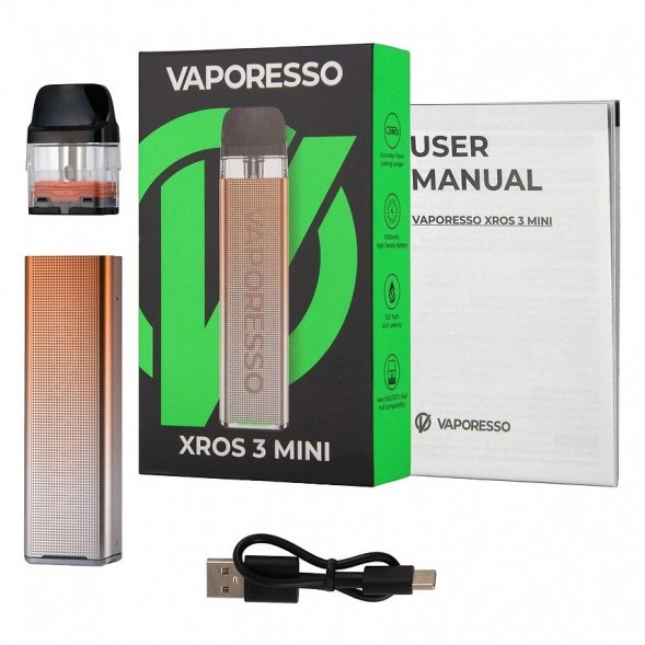 Электронная сигарета Vaporesso XROS 3 Mini - Phantom Gold купить в Челябинске