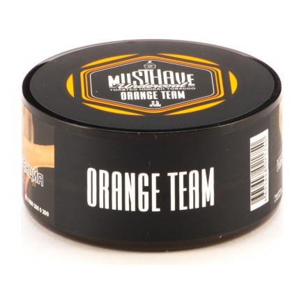 Табак Must Have - Orange Team (Оранжевая Команда, 25 грамм) купить в Челябинске