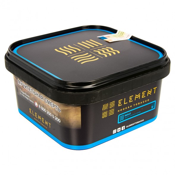 Табак Element Вода - Maui (Ананас и Папайя, 200 грамм) купить в Челябинске