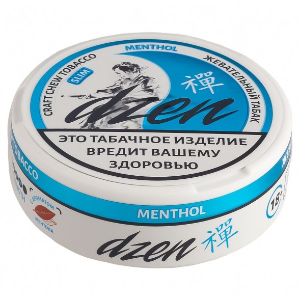 Табак жевательный DZEN - Menthol Slim (Ментол Слим) купить в Челябинске