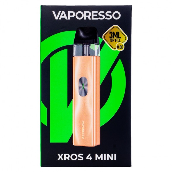 Электронная сигарета Vaporesso XROS 4 Mini - Champagne Gold (Золотое Шампанское) купить в Челябинске