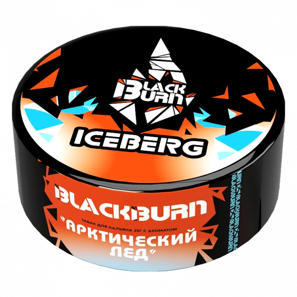 Табак BlackBurn - Iceberg (Арктический Лёд, 25 грамм) купить в Челябинске