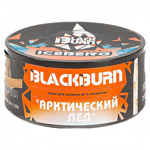 Табак BlackBurn - Iceberg (Арктический Лёд, 25 грамм) купить в Челябинске