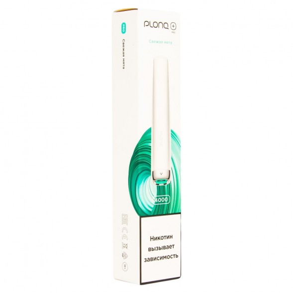 PLONQ PLUS PRO - Свежая Мята (Fresh Mint, 4000 затяжек) купить в Челябинске