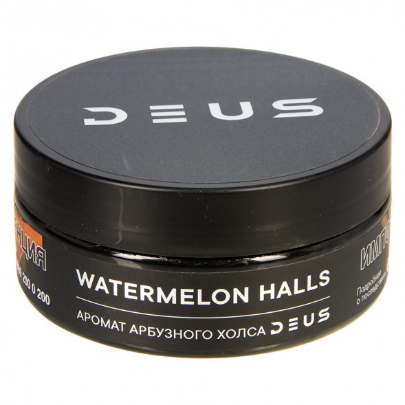 Табак Deus - Watermelon Halls (Арбузный Холс, 30 грамм) купить в Челябинске