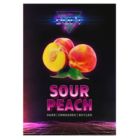 Табак Duft - Sour Peach (Кислый Персик, 80 грамм) купить в Челябинске