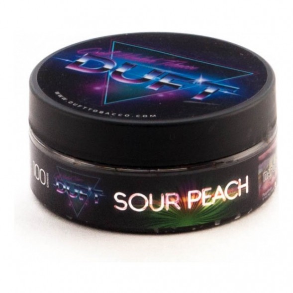 Табак Duft - Sour Peach (Кислый Персик, 80 грамм) купить в Челябинске