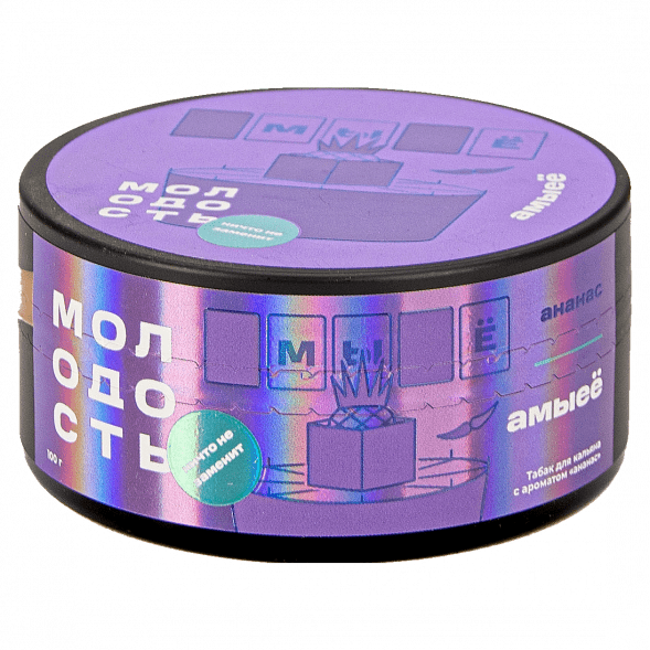 Табак Молодость - Амыеё (Ананас, 100 грамм) купить в Челябинске
