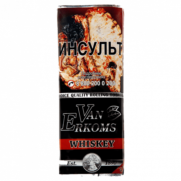 Табак сигаретный Van Erkoms - Whiskey (40 грамм) купить в Челябинске