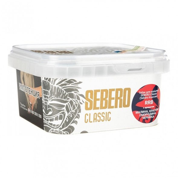 Табак Sebero - RRB (Малина, Красная Смородина, Черника, 200 грамм) купить в Челябинске