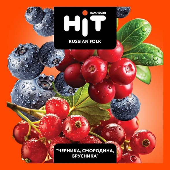 Табак BlackBurn HiT - Russian Folk (Черника, Смородина, Брусника, 30 грамм) купить в Челябинске