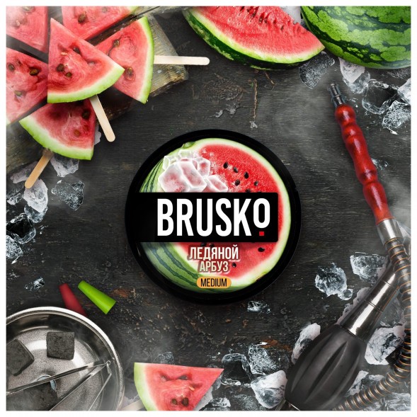 Смесь Brusko Medium - Ледяной Арбуз (50 грамм) купить в Челябинске