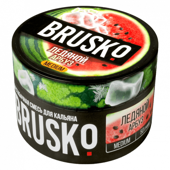 Смесь Brusko Medium - Ледяной Арбуз (50 грамм) купить в Челябинске