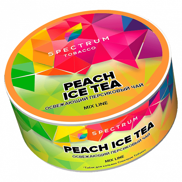 Табак Spectrum Mix Line - Peach Ice Tea (Освежающий Персиковый Чай, 25 грамм) купить в Челябинске