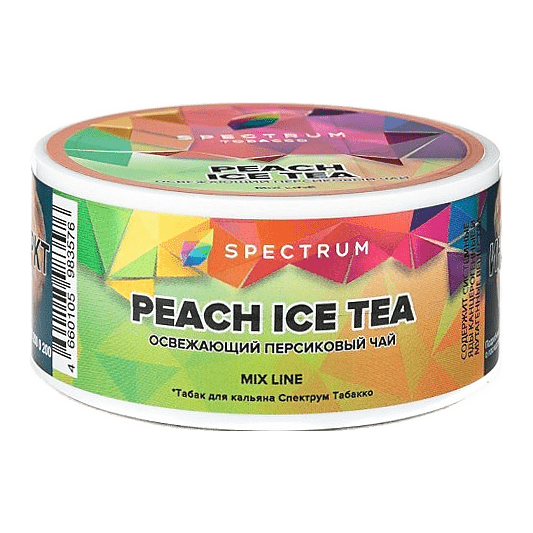 Табак Spectrum Mix Line - Peach Ice Tea (Освежающий Персиковый Чай, 25 грамм) купить в Челябинске