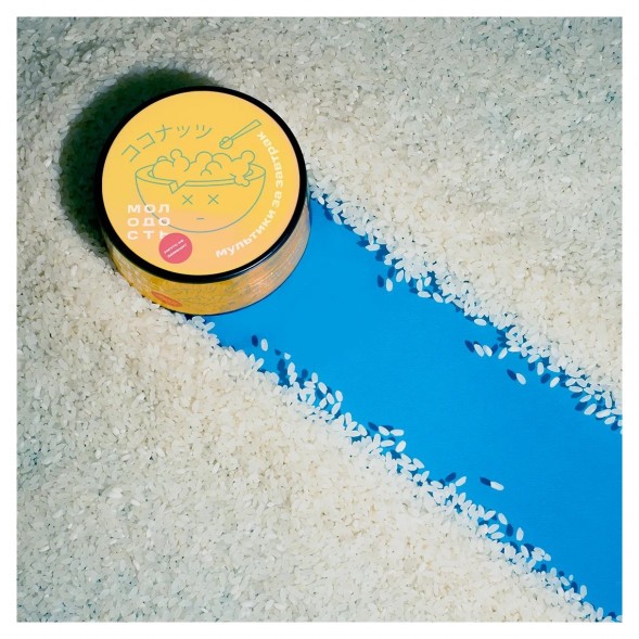 Табак Молодость - Мультики на Завтрак (Рисовая Каша с Кокосом, 100 грамм) купить в Челябинске