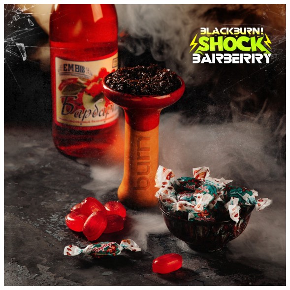 Табак BlackBurn - Barberry Shock (Кислый Барбарис, 25 грамм) купить в Челябинске