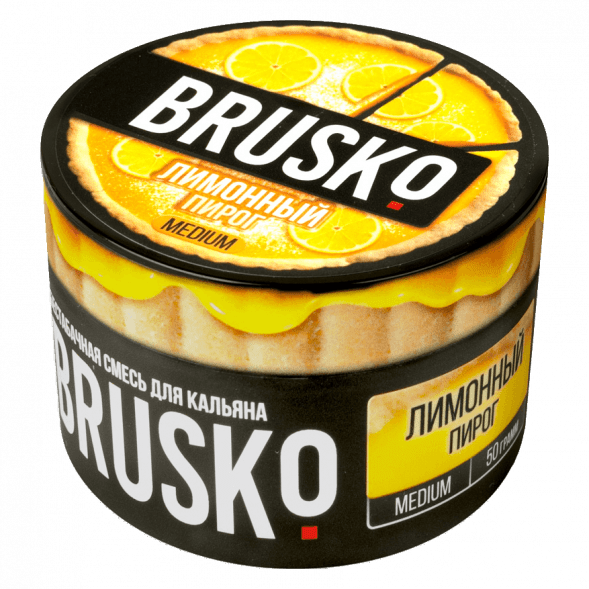 Смесь Brusko Medium - Лимонный Пирог (50 грамм) купить в Челябинске