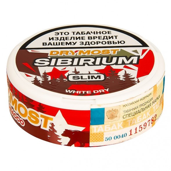 Табак жевательный DryMost - Sibirium Slim (12 грамм) купить в Челябинске