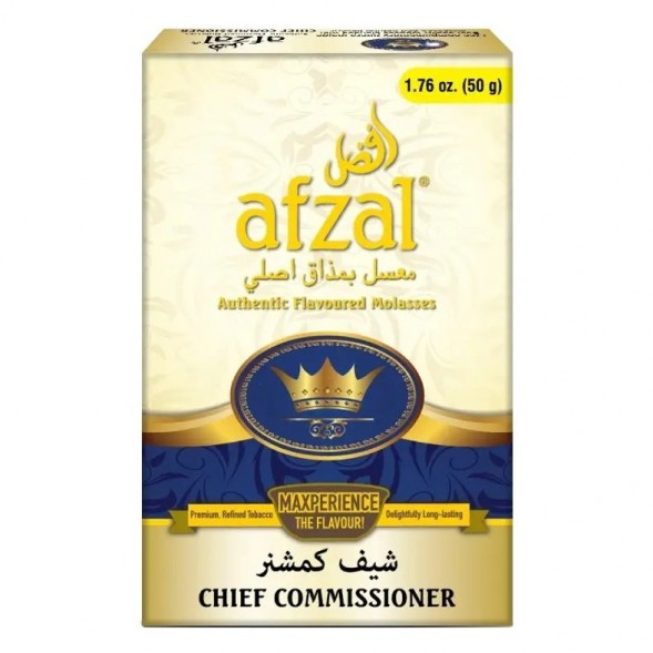 Табак Afzal - Chief Commissioner (Чиф Комиссионер, 40 грамм) купить в Челябинске